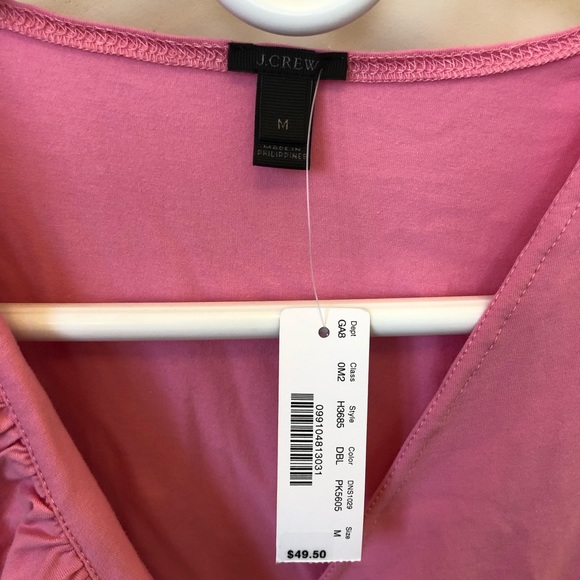 NWT! 🌸 Light pink ruffled bodysuit from J Crew - Picture 2 of 3